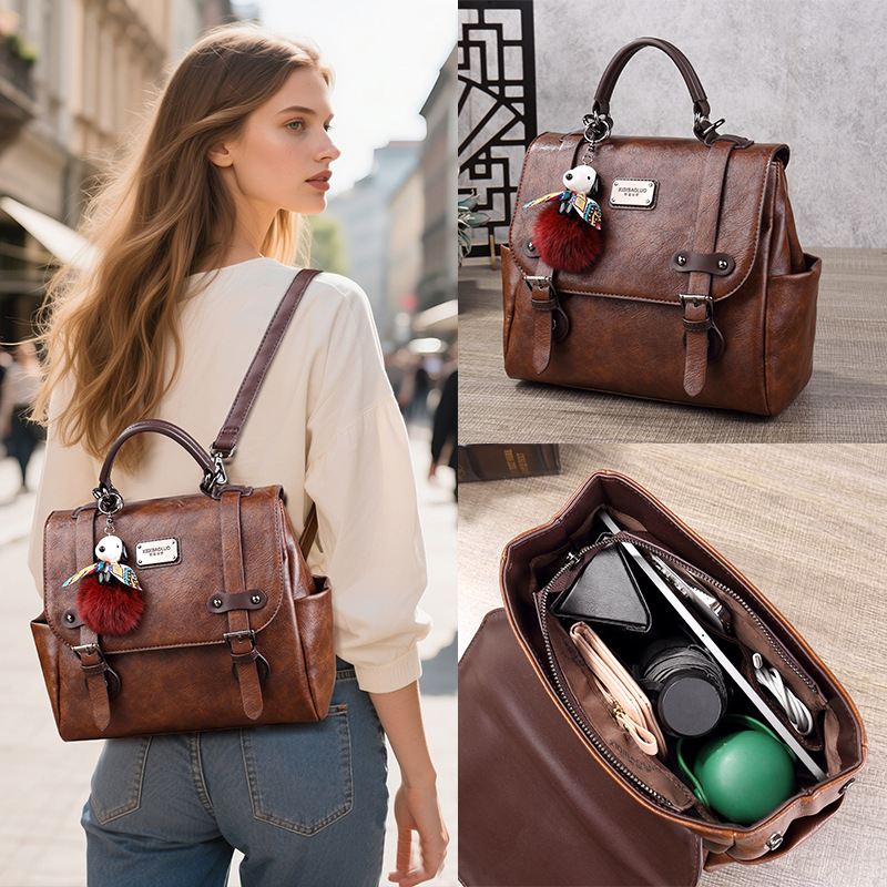 2026 Women's Large Capacity Ba - Luxury Bags Leather 评论和价格